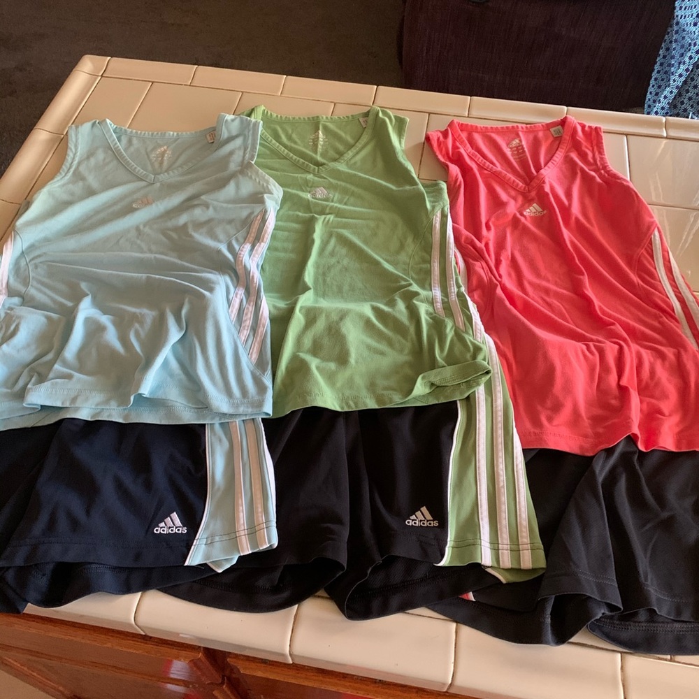 Set of 3 Matching Adidas Outfits